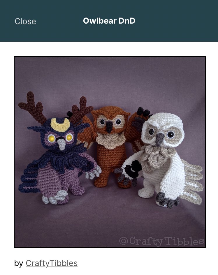 Found another project to add to the list — how freaking cute are these guys?!  #crochet #dnd