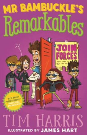 Mr Bambuckle, my favourite teacher is back encouraging his students to use creativity, problem solving and teamwork to join forces to save their school. wildaboutbooks.edublogs.org/2022/04/17/mr-… 📚👫🐸 #timharris #loveozmg