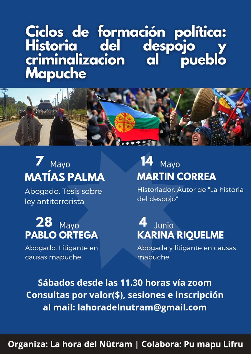 LNutram's tweet photo. Miren lo que les traemos. Ciclos de formación política. Lo recaudado será para un lov en resistencia. Información al mail lahoradelnutram@gmail.com https://t.co/1UlZW8ysnN
