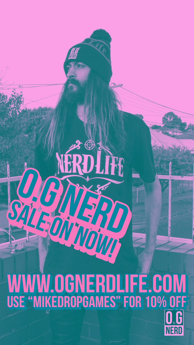 MikeDropGames's tweet photo. Head over to https://t.co/jNBrIl0EwT for some gnarly threads! Use "MIKEDROPGAMES" for 10% off! 
@OGNerd2 https://t.co/VJGbX3kxGA