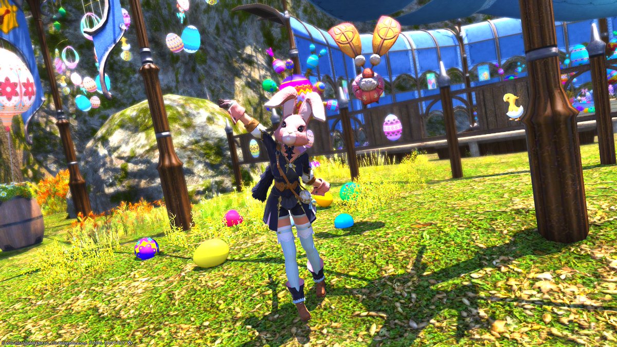 xBadBudgie's tweet photo. Happy Easter - Hatching Tide everyone!
#Easter #gpose #ffxiv https://t.co/OfiJTM6Nxi