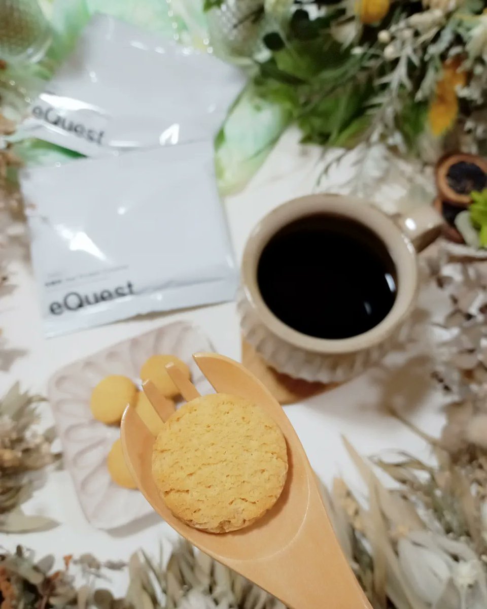 minipu_g's tweet photo. #eQuest #プロテインクッキー #プロテイン #おうちカフェ #免疫力アップ #腸活
ホエイ＆ソイプロテインをW配合したクッキー🍪効率的かつ持続的にタンパク質を摂取できるよ👌カリッポリッとしたしっかり食感できな粉っぽい味がして美味しいよ🥰よく噛むことで味がしっかりとして満足感もUP⤴️ https://t.co/JRiWeDV15B