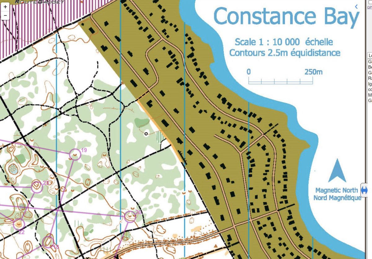 First event of the Spring 2022 season complete with over 91 starts. Results posted on the website and don't forget about RouteGadget where you can analyze you route choices ottawaoc.ca/index.php/reso…