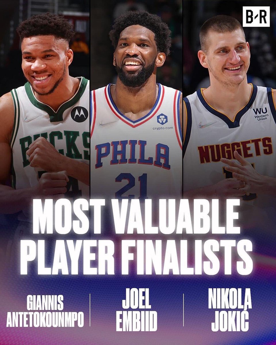 BleacherReport's tweet photo. NBA awards finalists have been revealed 👀 

Who are your picks? https://t.co/HTvjyumgZF