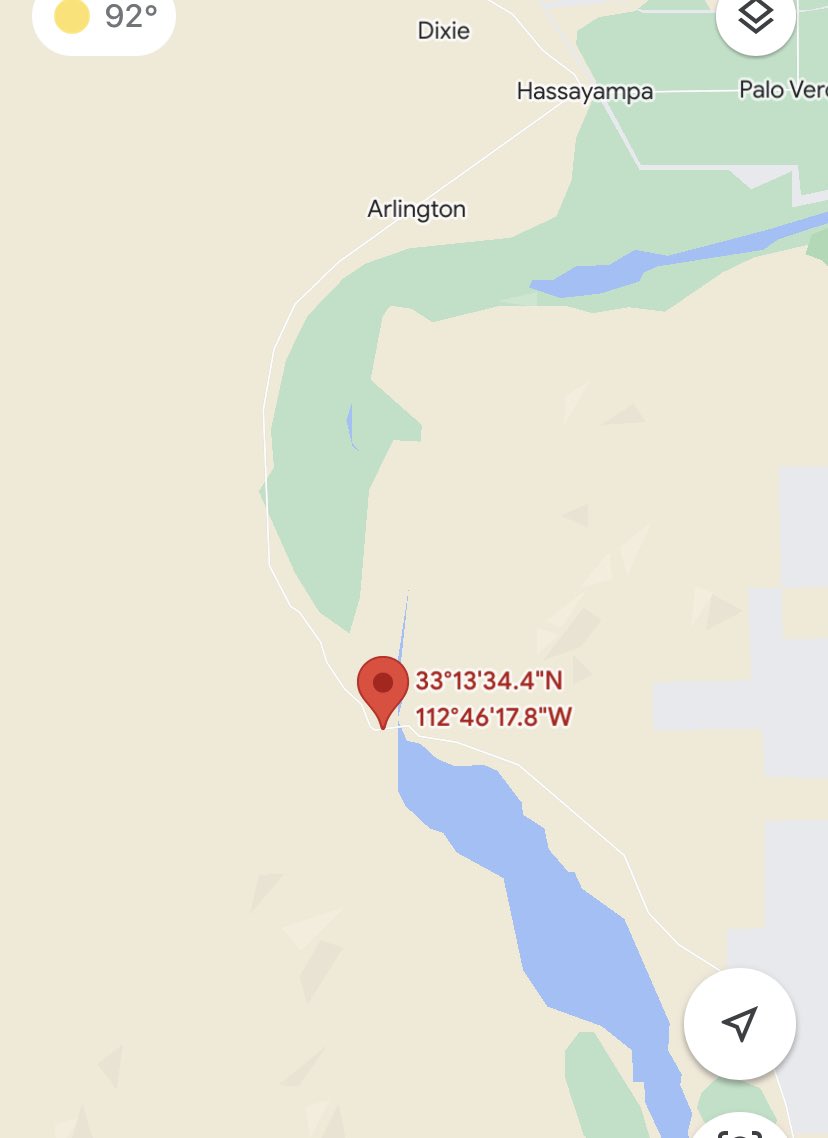 azstateforestry's tweet photo. #AZForestry working #Old80Fire, approx. 20 miles SW of #Buckeye along Old Hwy 80. Fire burning within riverbed & is estimated at 60 acres. Crews working to protect nearby power lines. Map approx. location. #AZFire https://t.co/QaHiwdVjQW