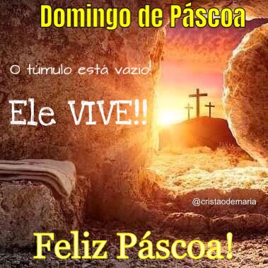 Uma Santa e Feliz Páscoa