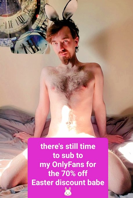 Get it while you can bun

https://t.co/VkFdJDepgj

#onlyfans #gaymer #bunnyears #bunnyboy #18pluscontent
