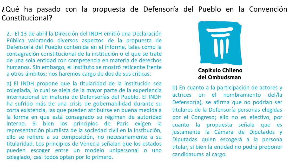 Pro Defensoría del Pueblo (Chile) tweet media