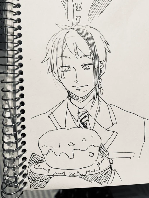 朝の一発描き
(…やっぱり食用じゃないですね) 
