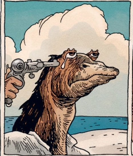 RT @the_binp: this sequence with jar jar binks' dad is the funniest fucking thing i've ever read https://t.co/94CvZnQzAf