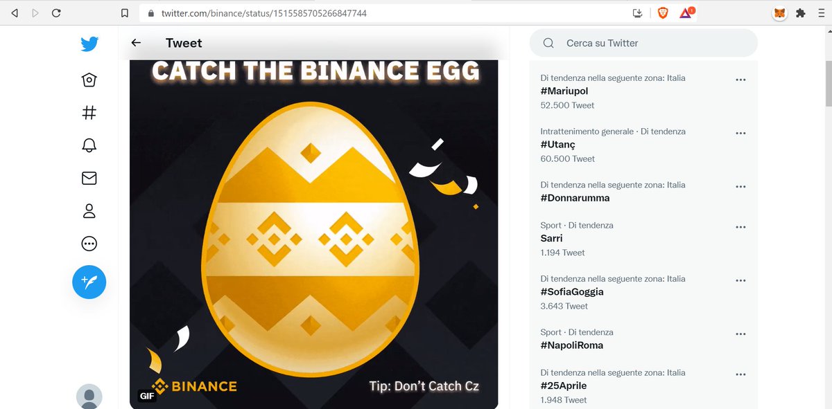 B_B_H_S_'s tweet photo. #BinanceEggHunt https://t.co/PPsbGTOCsS