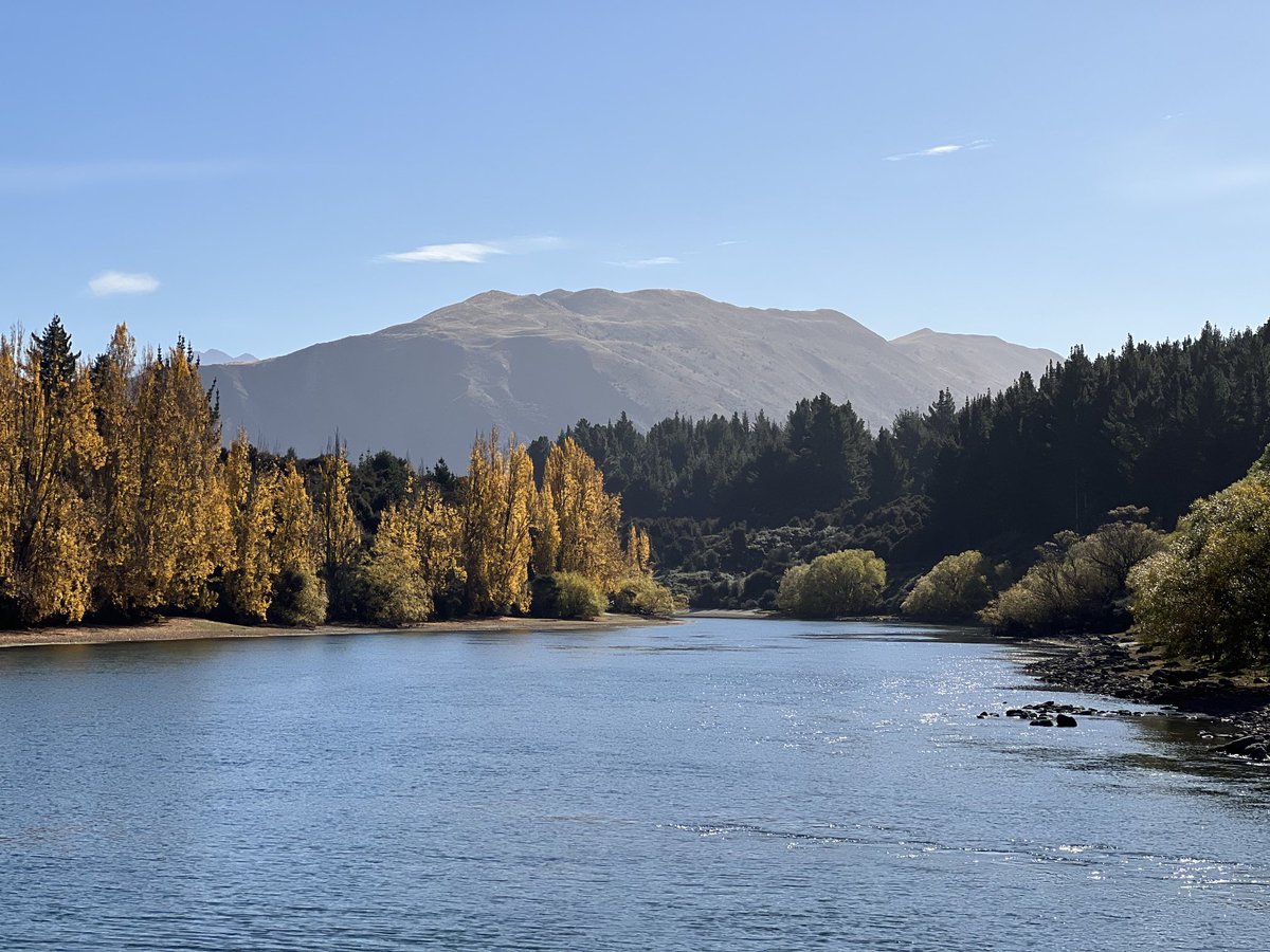 finalduty's tweet photo. Beautiful display of colours down here near Wanaka 🍂 https://t.co/l3wUhbh7ks