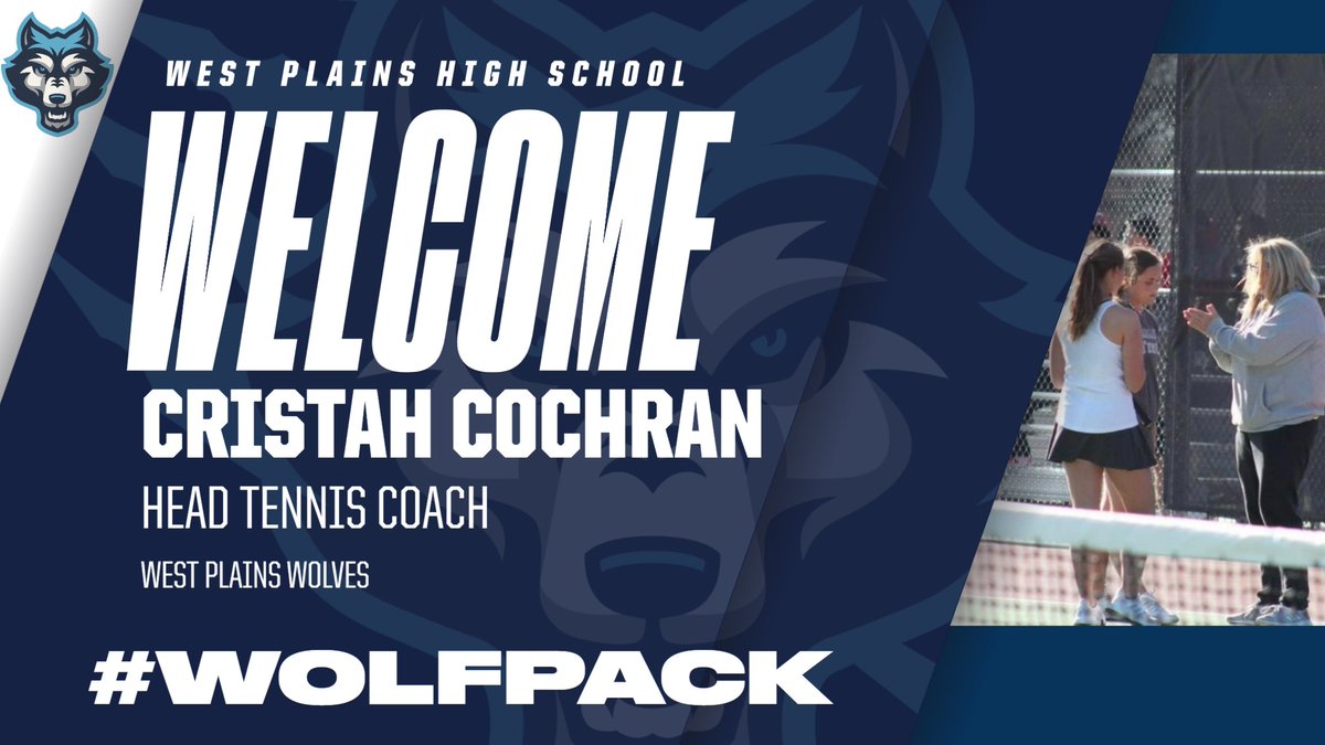 West Plains Wolves Football (@wplainsfb) on Twitter photo Congrats to Coach Cochran! We're excited to have you join the Wolfpack and lead our Tennis Program! #wolfpack <a href="/CanyonAthDept/">CanyonISDAthletics</a> <a href="/WPlainsWolves/">West Plains High School</a> Congrats to Coach Cochran! We're excited to have you join the Wolfpack and lead our Tennis Program! #wolfpack <a href="/CanyonAthDept/">CanyonISDAthletics</a> <a href="/WPlainsWolves/">West Plains High School</a>