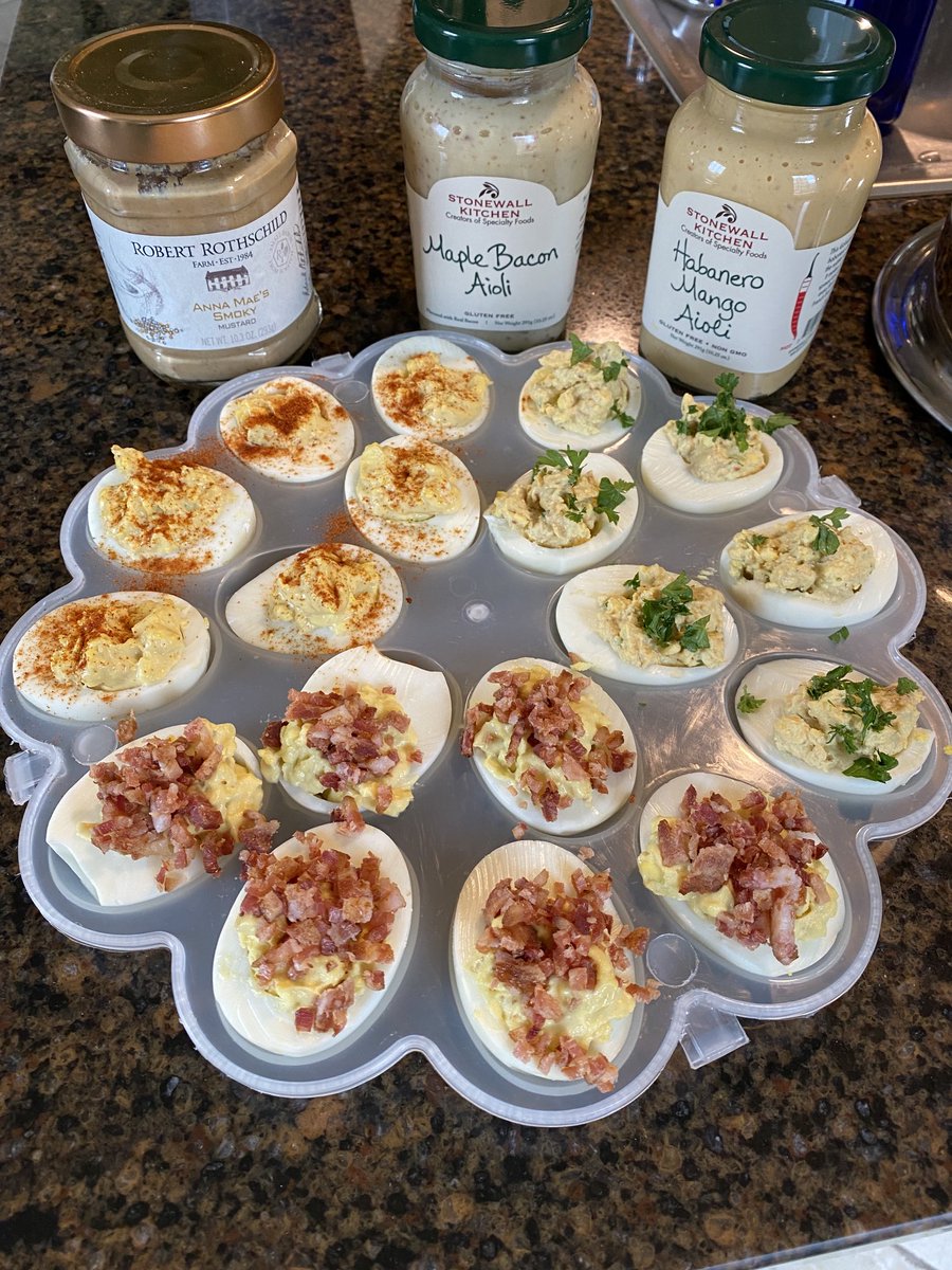 kyncl_david's tweet photo. International Pantry helped us kick up our deviled eggs a few notches. Thank You ⁦@intlpantry⁩ https://t.co/y53t2c4DZZ