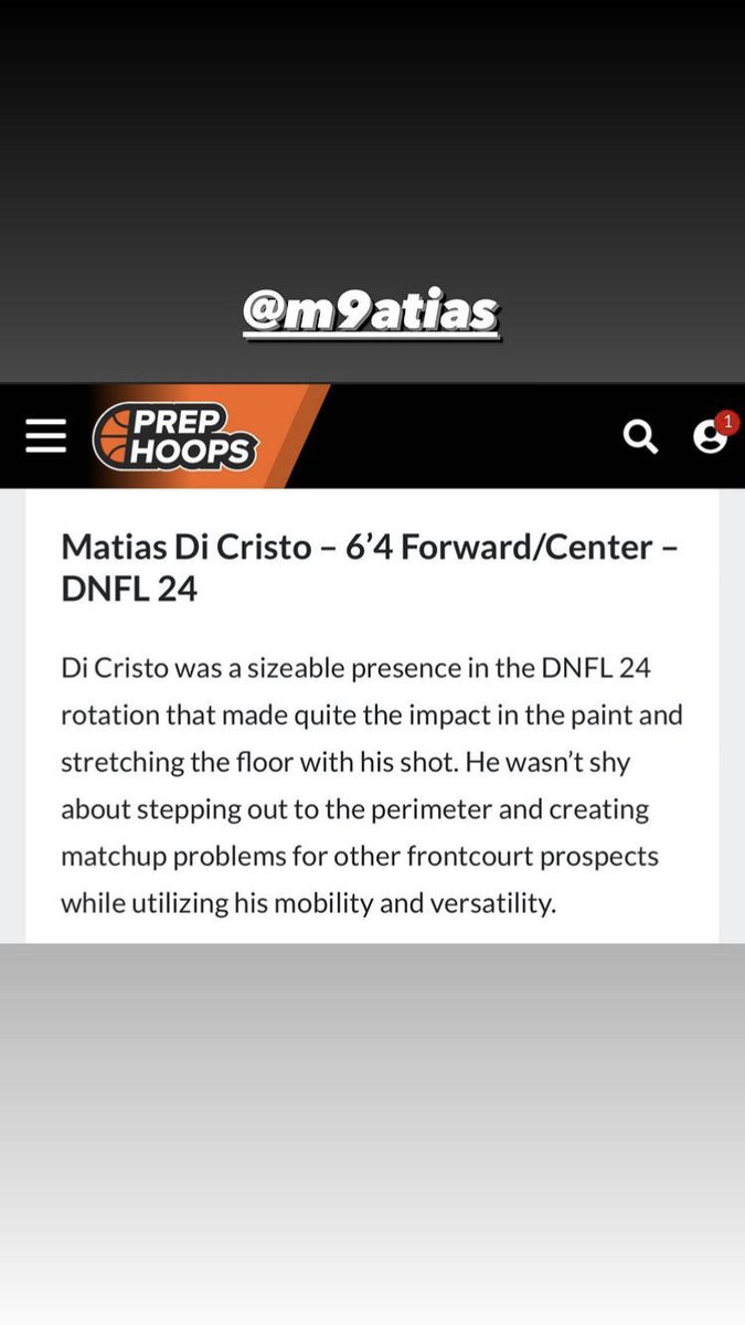Matias “Matt” Di Cristo tweet media