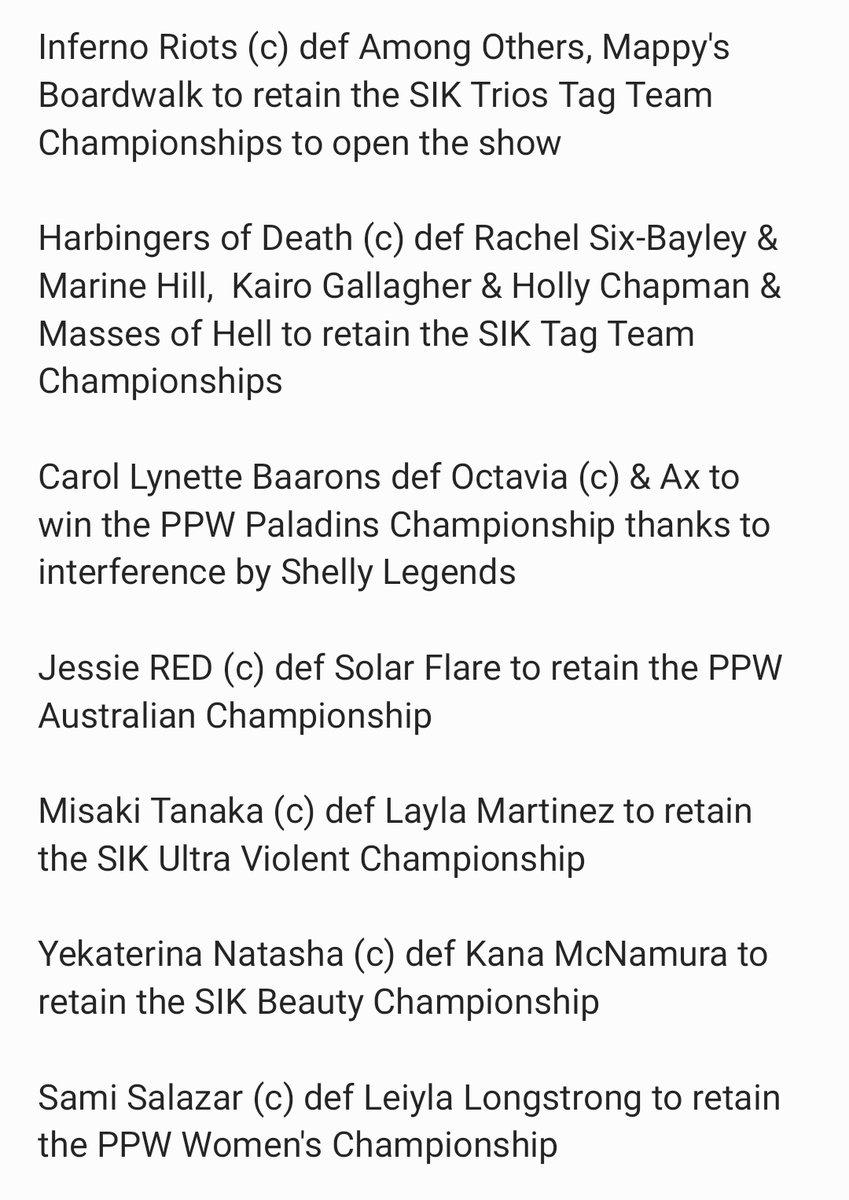 LancasterPPWSIK's tweet photo. SIK Easter Madness PPV Results https://t.co/FDm0uCoJ4p