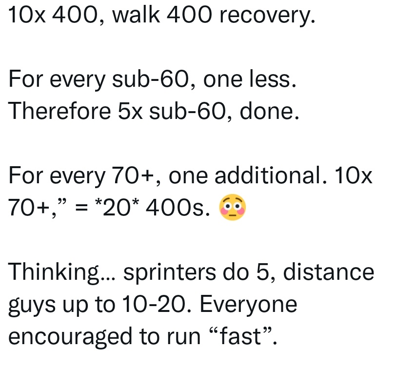 realcoachgreen's tweet image. This person has me blocked but this workout is objectively funny.