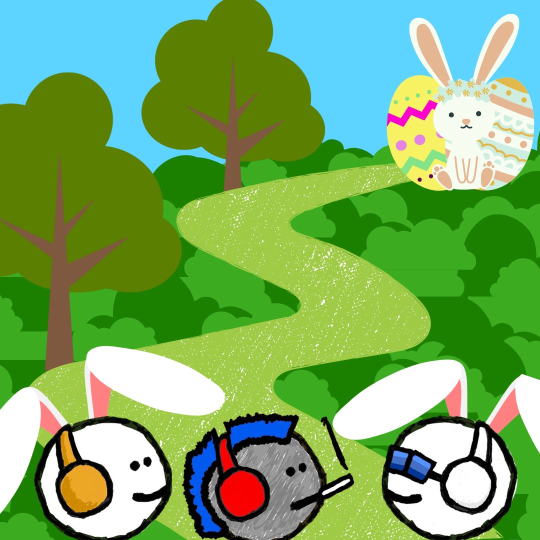 Just some head mfers headed to see the easter bunny.

Hope all you mfers are having a good holiday :) #mfer #mfers #easter