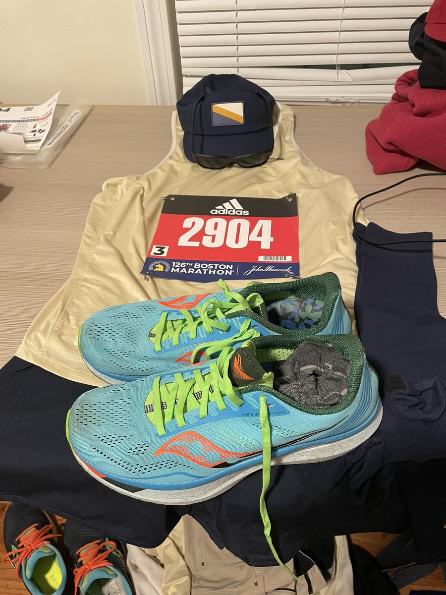 Download the <a href="/BAA/">Boston Athletic Association</a> app and track me from Hopkinton to Boylston Street tomorrow morning <a href="/bostonmarathon/">Boston Marathon</a> Good luck to all my friends running, as well! 💙 💛