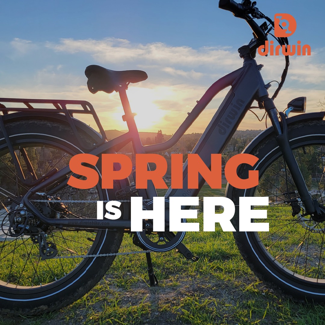 dirwinbike's tweet photo. Spring is a perfect opportunity for some outdoor activities. Not only is the weather sunny but the temperatures are also not that high! You can explore the outdoors with Dirwin. Our bikes ensure that you can traverse where you need to with no worry. 
#dirwinbike https://t.co/VlQAkmwVEt