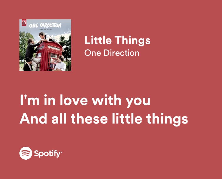 queen_moneyold's tweet photo. @Spotify #fans #Spotifyfans #OneDirection #littlethings 🤍 https://t.co/YkhGSF4pEQ