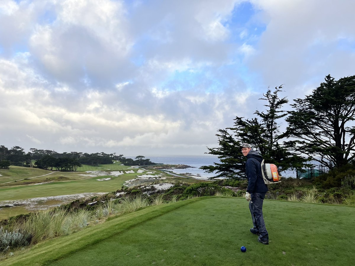 Weekend course set up on the Peninsula #golf #greenkeeping