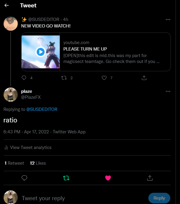 plaze tweet media