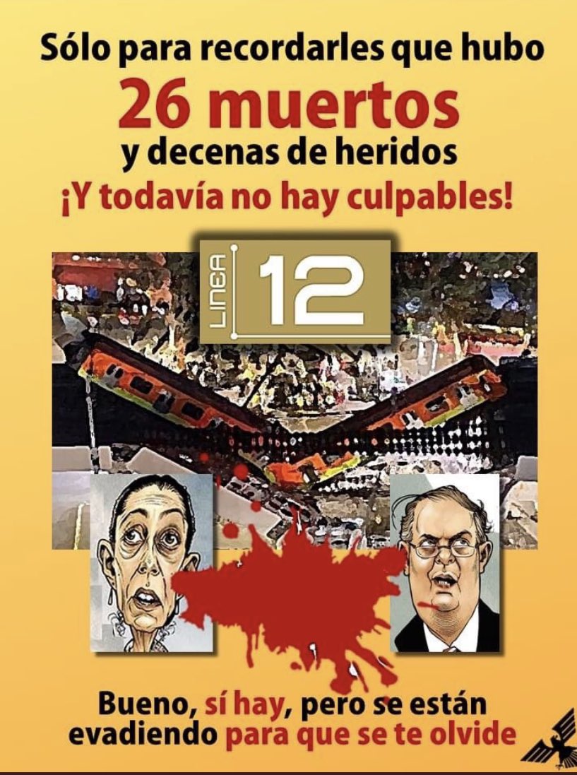 tnogueiral's tweet photo. @Rich_sAre Esta asesina? @Claudiashein es la responsable directa de la tragedia del colegio Rebsamen y las personas que murieron en la tragedia de la L12 https://t.co/TsHogM0jHz