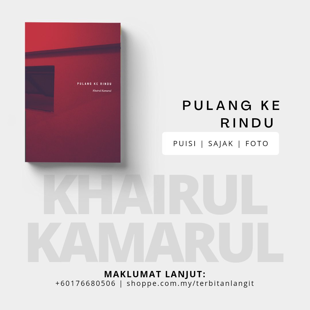 LangitOfficial's tweet photo. BACA APA TU?
Rindu itu berat jika tidak berumah.
Dapatkan di
π- https://t.co/o1AU6OtKJH
π- https://t.co/hmfz2WhHvD
#pulangkeeindu #puisi #sajak #gambar #foto #romatis #cinta #kasihsayang #terbitanlangit #bacatanpaprejudis https://t.co/kDeYJgVdo3