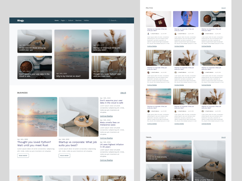 Untree_co's tweet image. 👋 New Template!
Blogy – Free Bootstrap 5 Blog Template

Free Download 👉 bit.ly/3rwVYCY
Demo 👉 bit.ly/37v5zTM

Day57 of #100DaysOfCode #HTML #CSS #jquery #js #javascript #Website #Webdesign #HTML5 #CSS3 Created by @Untree_co