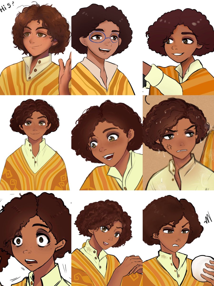 Arlo_tto's tweet photo. ตั้งแต่เข้าด้อมมาก็พยายามวาดคามิโล่ให้ดูเป็นคามิโล่ เลยปรับลายเส้นตัวเองบ่อยมากค่ะ ปรับไปปรับมา จนหน้าน้องไม่เหมือนกันซักรูป55555 ปกติวาดแต่ตัวละครผมตรง จมูกเล็กๆขีดเดียว🥹 สำหรับเราน้องเลยวาดยากที่สุดแล้วค่ะ😭

ชอบคามิโล่รูปไหนบอกกันได้นะคะ เราจะได้มีที่ยึด แหะๆ 🥺💦 https://t.co/E8zLM2QXeR