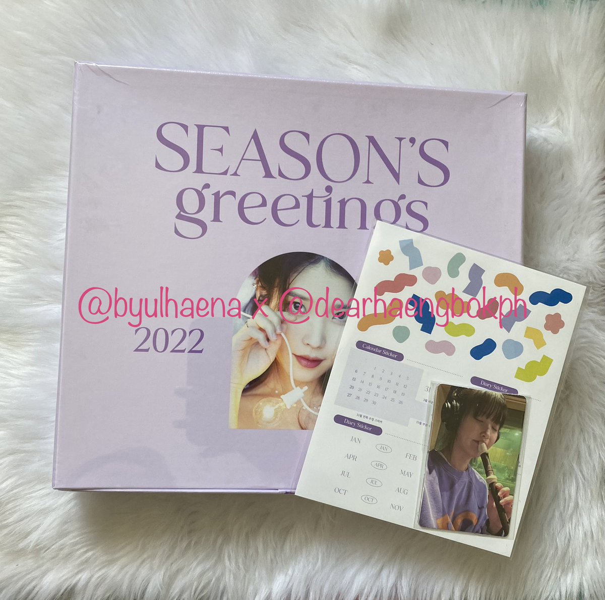 uaenhaart's tweet photo. IU 2022 SG

Sealed ✅
Onhand ✅
Undisclosed photocard set ✅ ✅✅

₱2500 + LSF

wts lfb ph only

Dm me or @dearhaengbokph https://t.co/ghSNY503MO