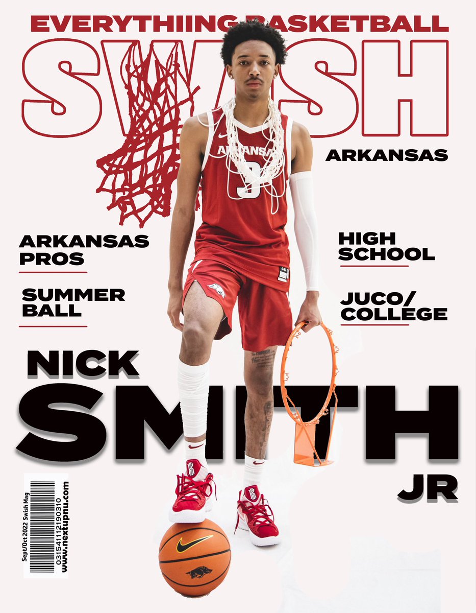 Nextupsportsnu's tweet image. Next Up Special Edition Everything Basketball “Swish” Magazine will drop in the fall. 

It will be a Hooten’s type magazine instead of covering Arkansas Football it will cover/preview Arkansas basketball.
@ntsmith1402 will be on one of the covers.