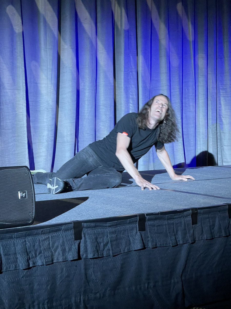 jeffwass's tweet photo. Totally awesome performance from @AndrewWallaceDR in his five-act one-man show “Deviant Database” performed at #eastercon2022!! Great stories with a wide range of expression!
@reclamation2022 #eastercon #Eastercon22 https://t.co/pAuIqb49rq