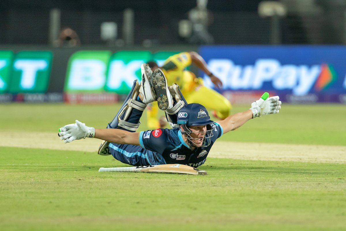 Ipl2022I's tweet photo. #CricketTwitter He knew at this moment that he's done the job for his team. What  a picture ! one of the craziest knock and one of the craziest chase by #Miller and #Rashid.

#PrinceNarula #SupremeCourt #CSKvsGT #mondaythoughts #IPL2022 . https://t.co/YHRTDQbIkQ