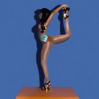 Doja Cat pays homage to Nicki Minaj during her “Get Into It (Yuh)” performance at #Coachella .