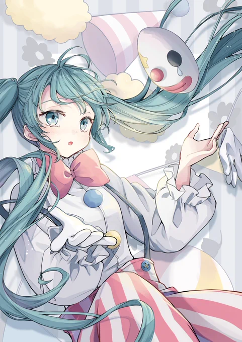 FA06:ピエロ/Pierrot

#初音ミク
#ボカロ楽曲FA

毎週月曜日夜に投稿予定なのでまた見たいって思ったらぜひフォローしてください😊
FAツイートに曲やモジュールのリクエストOKです。
※必ず描くと確約はできかねます。 