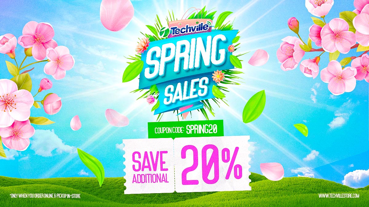 TechvilleCanada's tweet photo. 💥 Save an Additional 20% on our already ongoing sale, which is up to 50% off!

🔥 With the additional price drop, you can save up to 70% off!

🛒 Don't wait, shop now!

https://t.co/yusa5g3Ysb https://t.co/16VBQQowFq