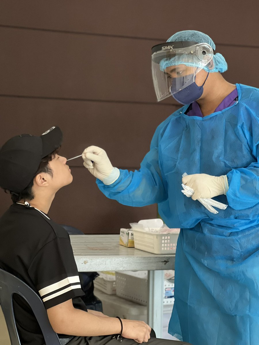 cuadernomiggs's tweet image. #swabtest #safetyprotocol @gmanetwork