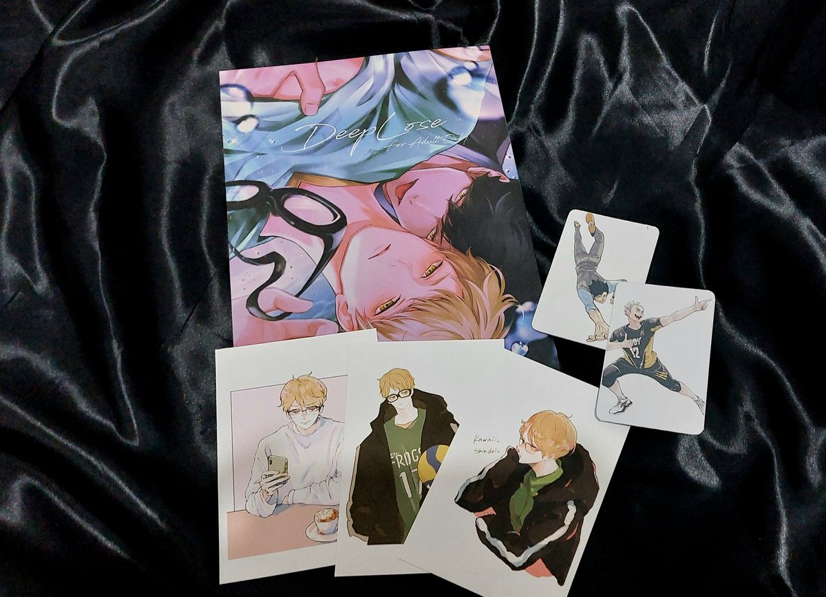 1117scart's tweet photo. ~💌 #1117mails 
☆ @tsunderashi 

My krqs dj and tsukki netprints arrived yesterday! Thank you rty for hosting and packing it safely! https://t.co/p1zbd93oXl