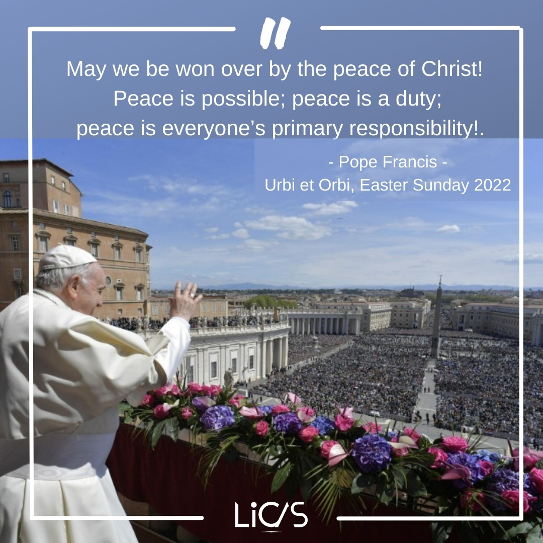 LICASnews's tweet photo. #LiCASnews #PopeFrancis #UrbietOrbi #blesssing #EasterSunday2022 #Easter
https://t.co/zNuMCywQtt https://t.co/h8nGPWKJnH