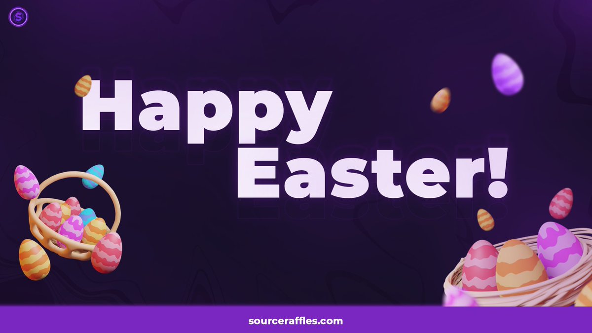 SourceRaffles's tweet image. Happy Easter!🐰✨
To celebrate we will host a small giveaway for monthly key👀
Retweet and tag 3 friends for chance to win✅🍀