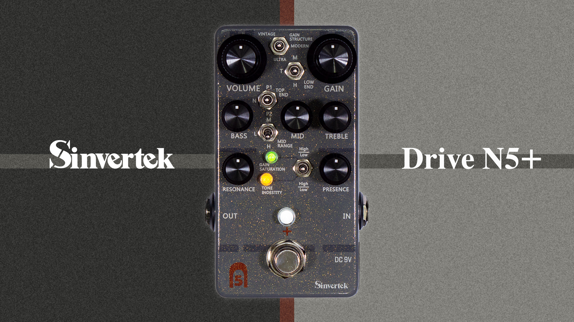 Sinvertek N5+ 3d Titanium シンバーテック　限定99台 Guitar Pedal X - GPX Blog - Sinvertek's N5+ 3D Gold Edition