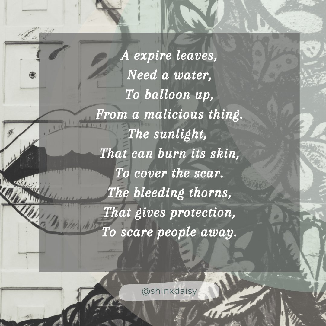 shinxdaisy's tweet photo. #mypoem #tweetpoem #tweet_poem #stayathome #poet #writer #beauty #poetry #poetrylovers #poetrycommunity #PoetsTwitter #PoetsSupportingPoets #myplayliststory https://t.co/3PufQj0fNW