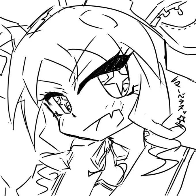 最近なんも描かなすぎたのでマーベラスの落書きをした 