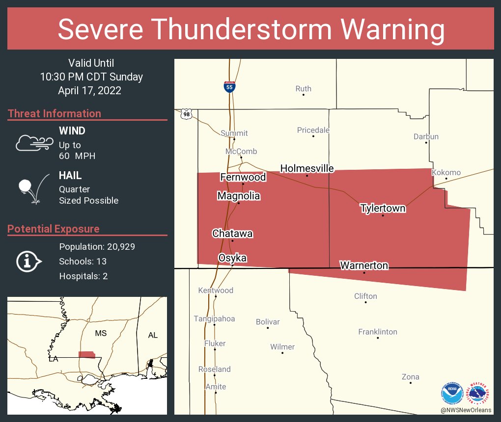 NWS Severe Tstorm on Twitter "Severe Thunderstorm Warning continues