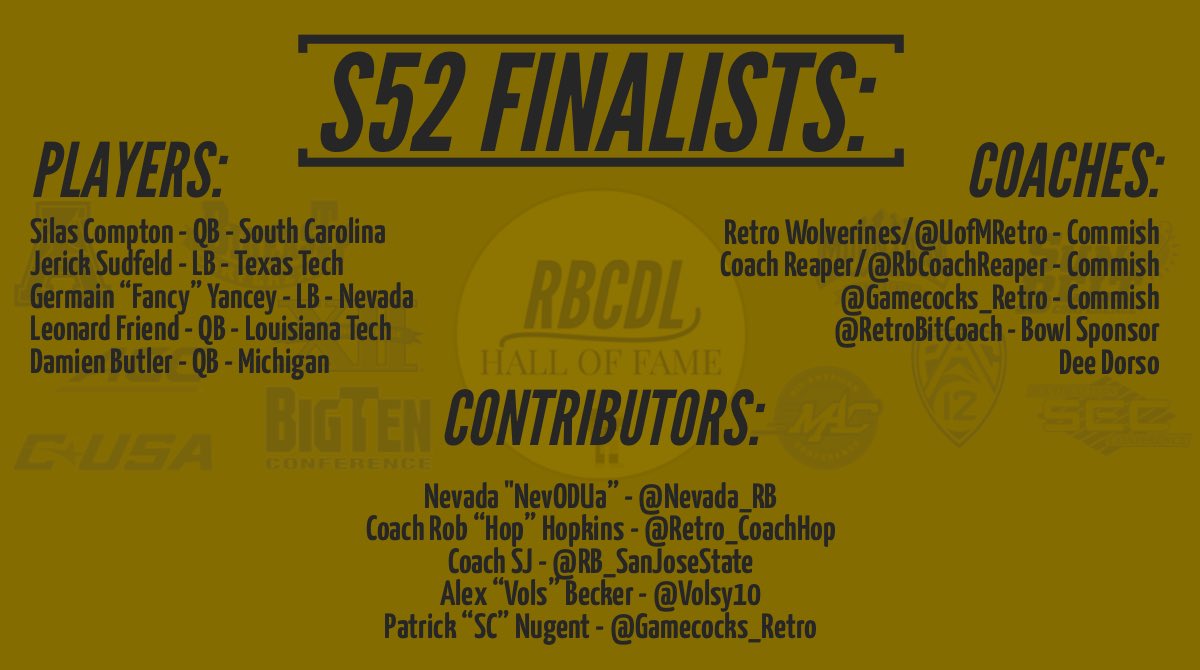 RBCDL Hall of Fame tweet media