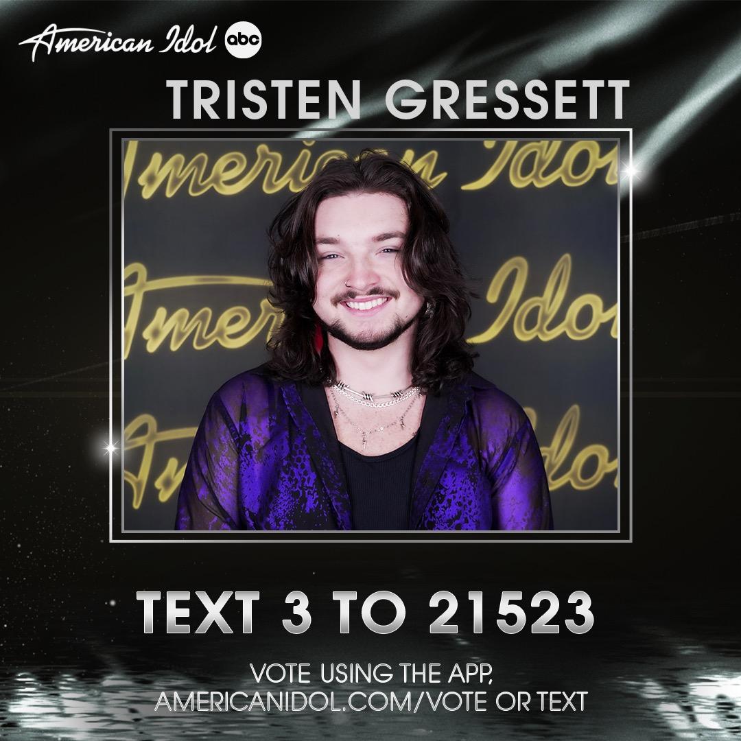 I MADE  IT TO THE #Top20 OF <a href="/AmericanIdol/">American Idol</a>! Please vote to keep me in the #Top14!
I LOVE YOU GUYS!!!
#tristengressett