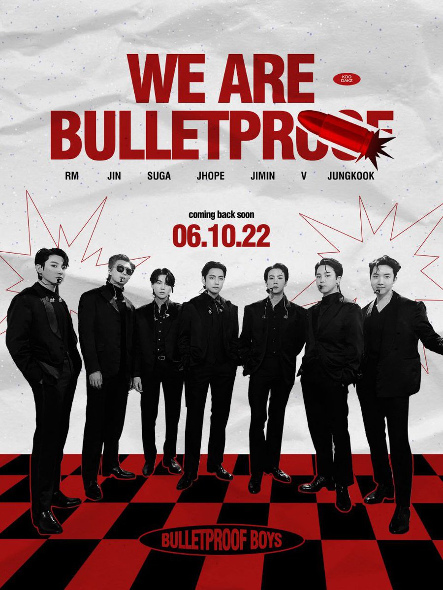 Why_ut's tweet photo. BTS COMEBACK
#WeAreBulletproof https://t.co/P54VrgqwYP
