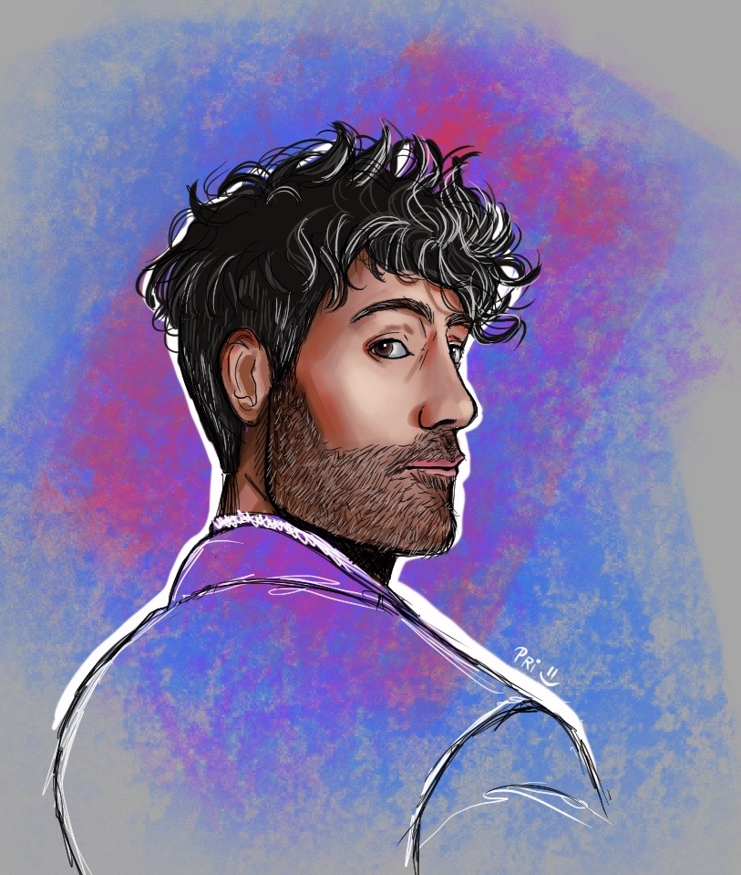 Lilith_li's tweet photo. Mil anos sem fazer um retrato mais "realista". Assistindo #OurFlagMeansDeath resolvo desenhar o @TaikaWaititi. Mas por que não o Barba Negra? Para esta incógnita, os homens da ciência afirmam categoricamente que o mais seguro é... quem sabe. 😝 https://t.co/Ja3OuQBEpQ